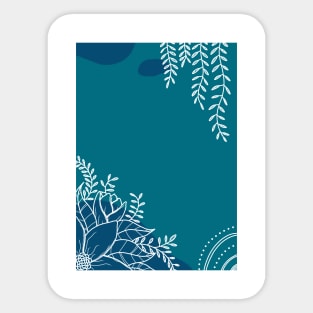 Aesthetic plants Sticker